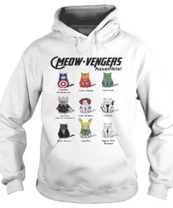Marvel Cats Meowavengers assemble Hoodie