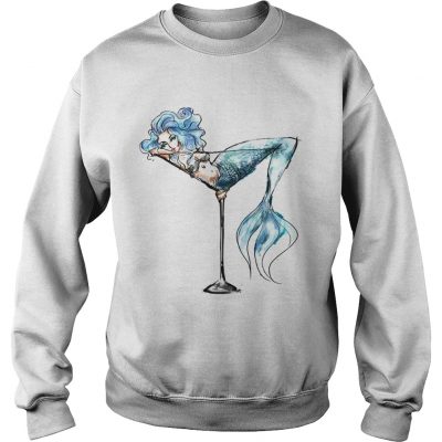 Mermaid and cocktail glass Sweater