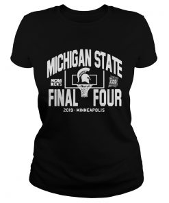 Michigan State Spartans Final Four 2019 Minneapolis Ladies Tee