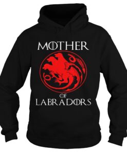 Mother Of Labradors Dragon Style Gift Hoodie