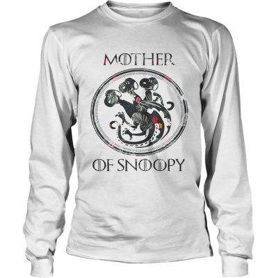Mother of snoopy floral Longsleeve Tee