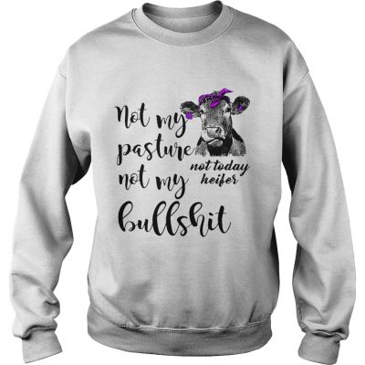 Not my pasture not my bullshit not today heifer Sweater