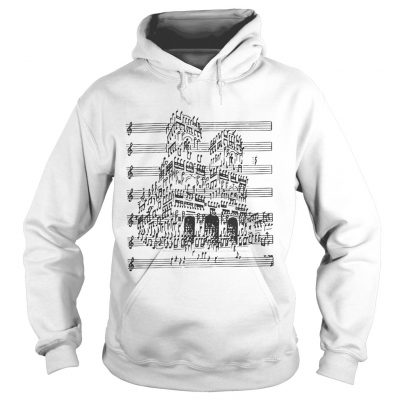 Notre Dame de Paris music sheet Hoodie