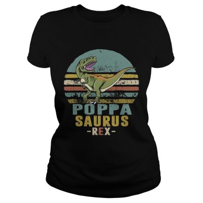 Poppa Saurus Rex Ladies Tee