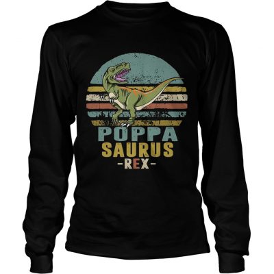 Poppa Saurus Rex Longsleeve Tee
