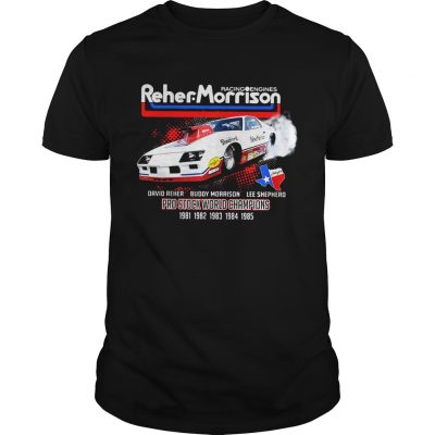 Racing engines Reher Morrison David Reher Buddy Morrison Lee Shepherd Unisex Shirt