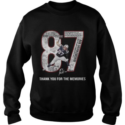 Rob Gronkowski 2010 2018 thank you for the memories Sweater