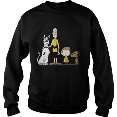 Snoopy ScoobyDoo and Charlie Brown Shaggy Rogers Sweater