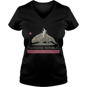 Star wars Tatooine republic Ladies Vneck