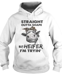Straight outta shape but heifer Im tryin Hoodie