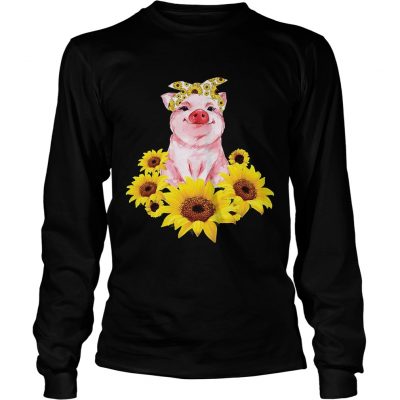 Sunflower pig Longsleeve Tee