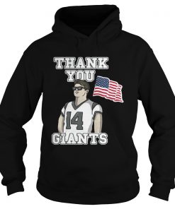 Thank you Giants American Hoodie