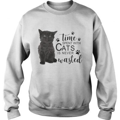 Time spent with cats is never wasted Sweater