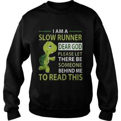 Turtle I am a slow runner dear god please be someone Sweater