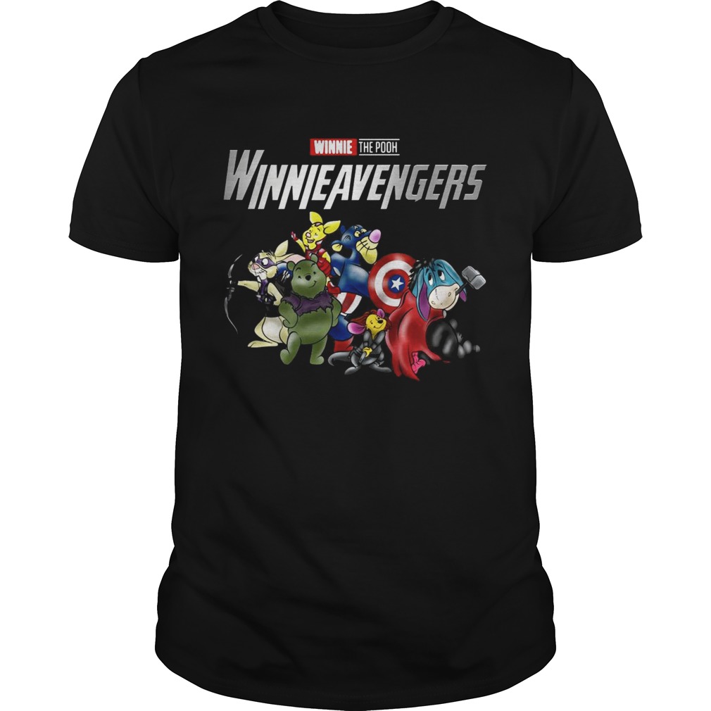 Winnieavengers Winnie the pooh Avengers tshirts