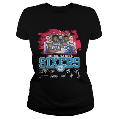 2019 NBA playoffs Sixers Philadelphia 76ers Signature Ladies Tee