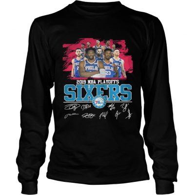 2019 NBA playoffs Sixers Philadelphia 76ers Signature Longsleeve Tee
