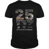 25 years of Friends 1994 2019 10 seasons 236 episodes signature thank you for the memories Unisex Shirt