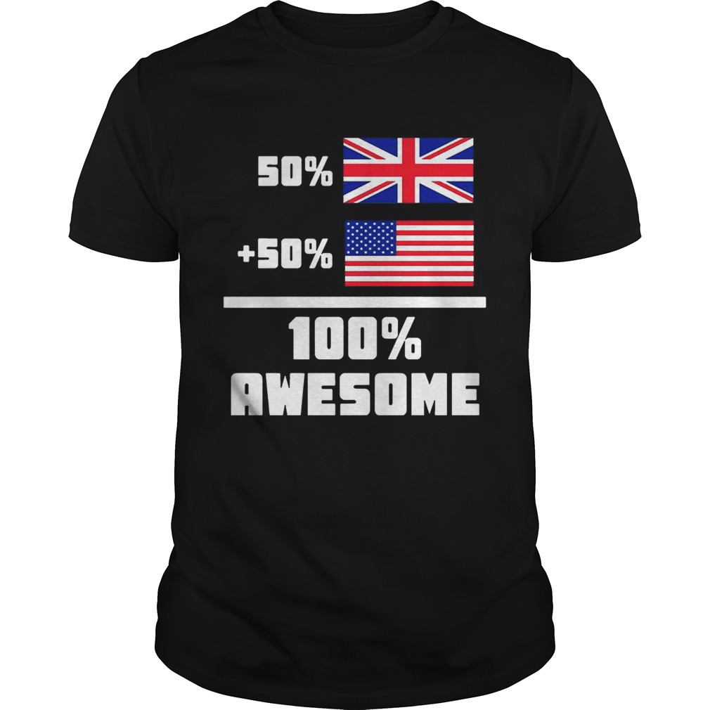 50% Filipino 50% American 100% Awesome Shirt