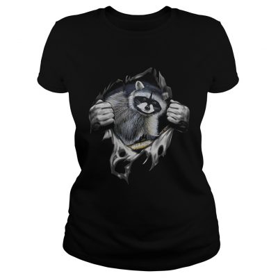 A Racoon inside me Ladies Tee