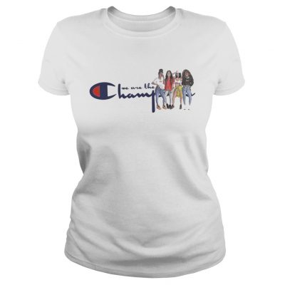 African American girl we are the champions Ladies Tee