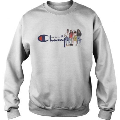 African American girl we are the champions Sweater