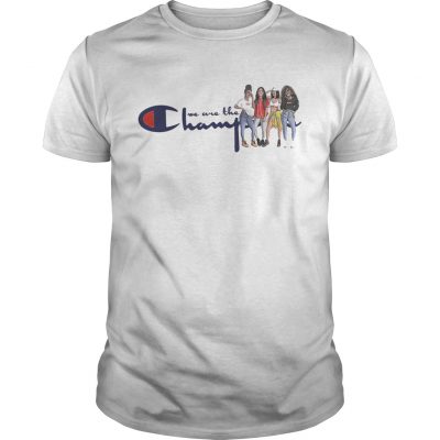 African American girl we are the champions Unisex Shirt