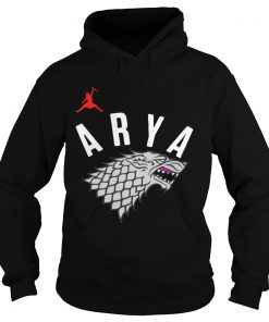 Arya Stark Game of Thrones Silver Foil Hoodie