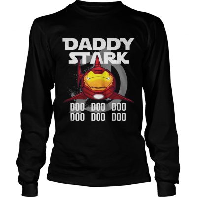Avengers Iron Man daddy Stark shark doo doo doo doo doo doo Longsleeve Tee