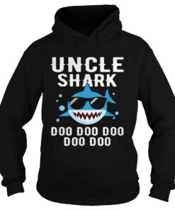 Awesome Uncle Shark Doo Doo Doo Hoodie