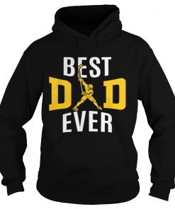 Best Dad Ever Papa Hockey Hoodie