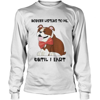 Bulldog Funny Longsleeve Tee