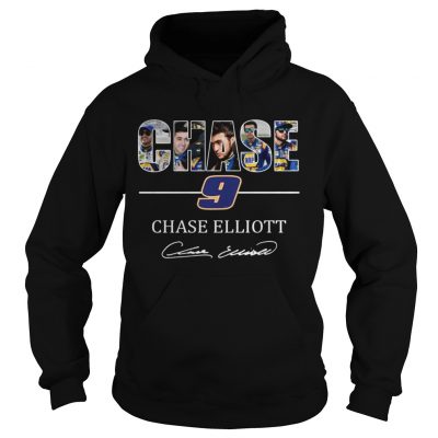Chase 9 Chase Elliott signature Hoodie