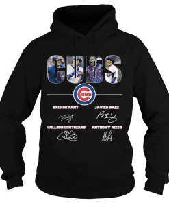 Chicago Cubs Kris Bryant Javier Baez Willson Contreras Anthony Rizzo Hoodie
