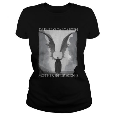 Daenerys Targaryen mother of dragons paint Game of Thrones Ladies Tee