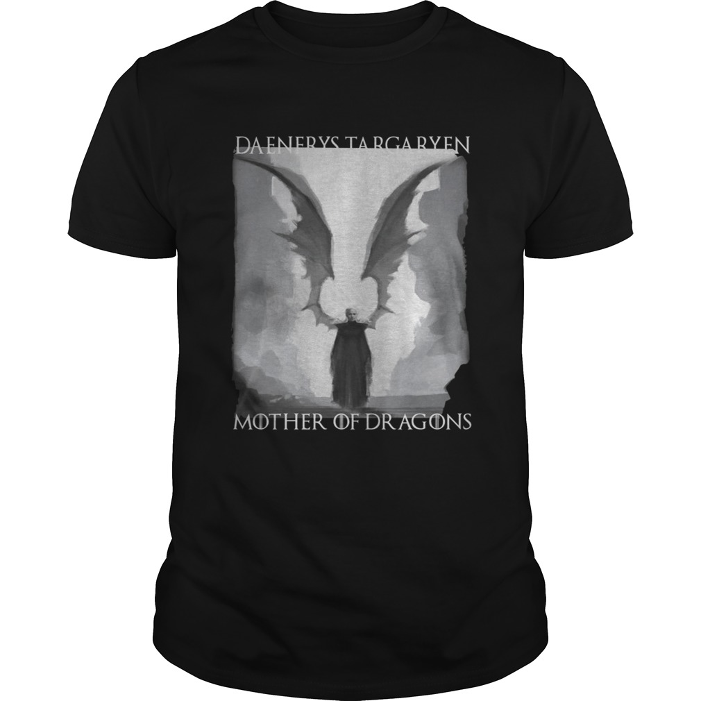 Daenerys Targaryen mother of dragons paint Game of Thrones shirt