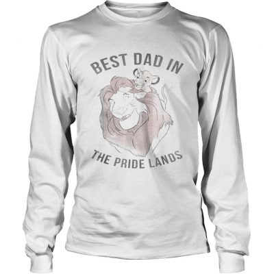 Disney Lion King Simba Mufasa Best Dad Longsleeve Tee