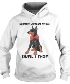 Doberman Funny Hoodie
