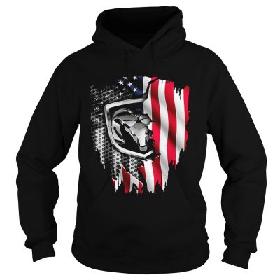 Dodge Ram American flag Hoodie