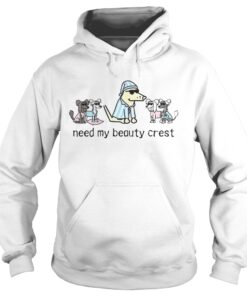 Dogs need my beauty crest Hoodie