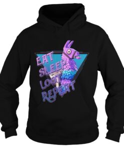 Eat Sleep Loot Repeat Hoodie