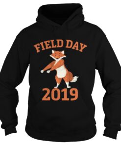 Field Day 2019 Flossing Fox Funny Hoodie