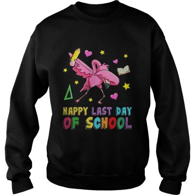 Flamingo Happy Last Day Of School Sweater