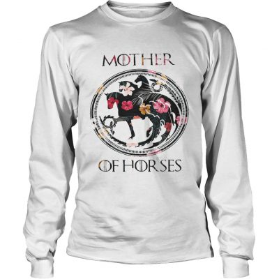 Game Of Thrones mother of horse flower Longsleeve TEe