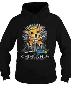 Game of Bones House Chihuahua shit just got real Game of Thrones Hoodie