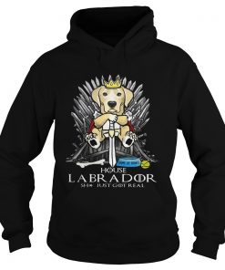 Game of Bones House Labrador shit just got real Game of Thrones Hoodie