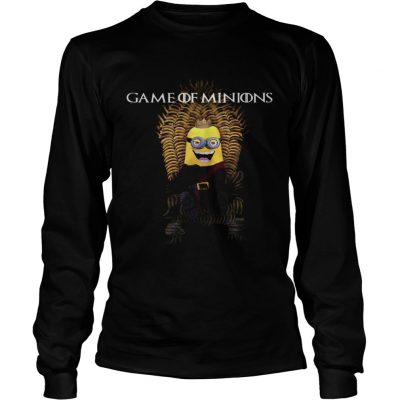Game of Minions Iron throne Longsleeve Tee