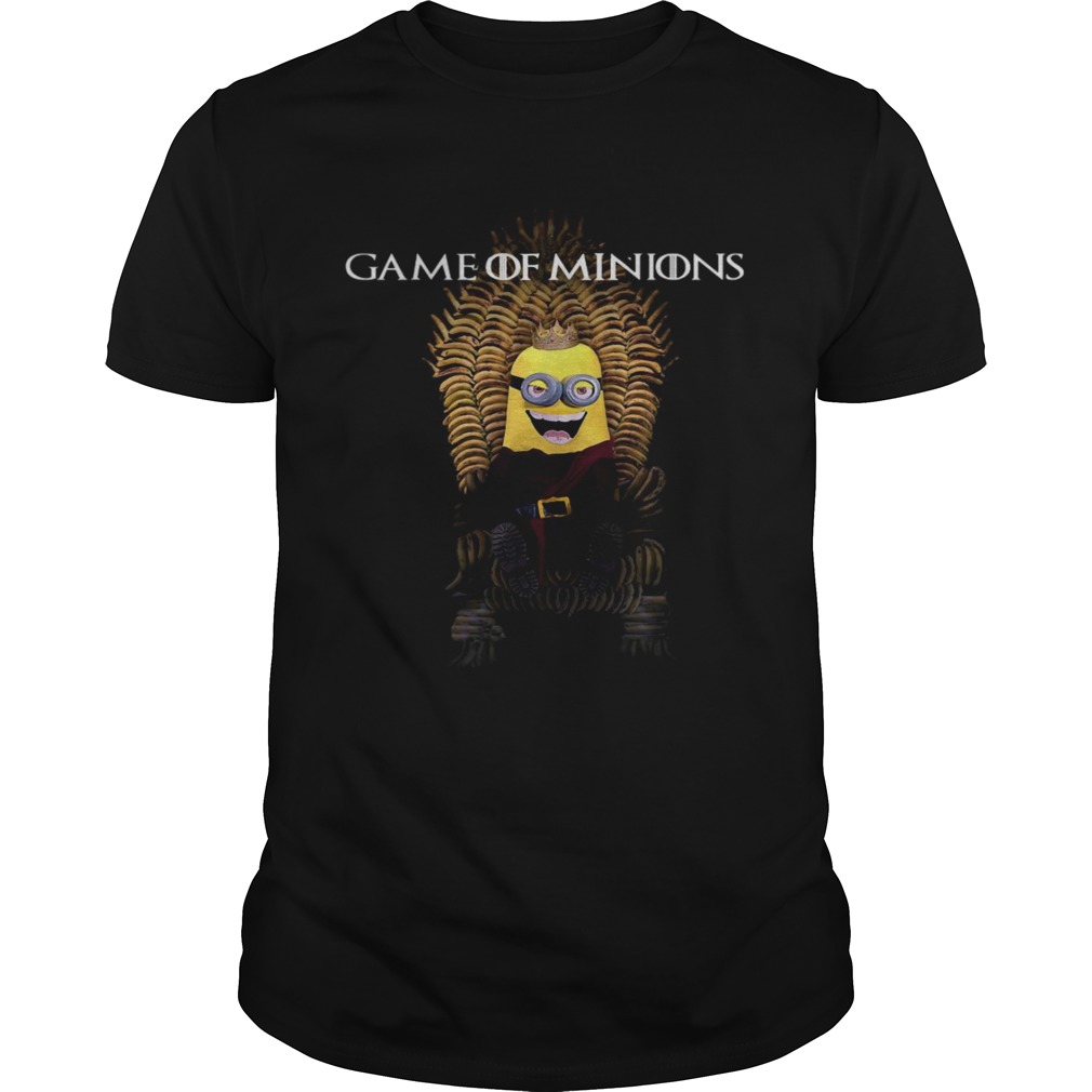 Game of Minions Iron throne shirt
