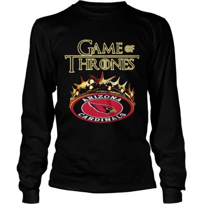 Game of Thrones Arizona Cardinals mashup Longsleeve Tee