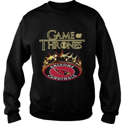 Game of Thrones Arizona Cardinals mashup Sweatshirt